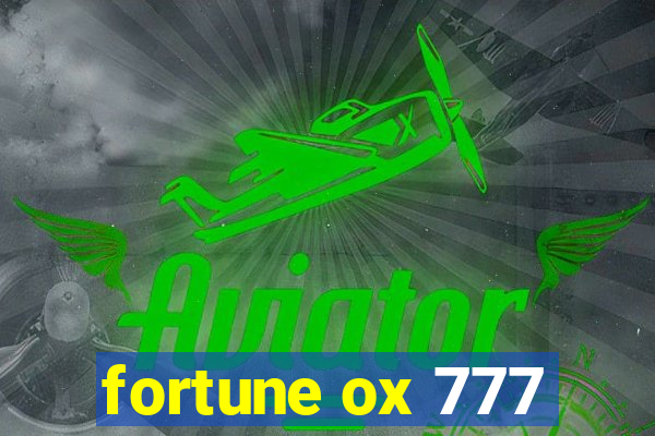 fortune ox 777